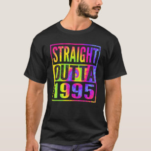 Camiseta Hetero Fora De 1995 27º Aniversário Para Ela