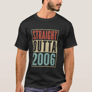 Camiseta Hetero Fora de 2006 15 Engraçado Nascer Aniversári