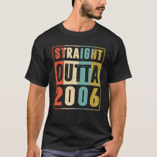 Camiseta Hetero Fora De 2006 17 Anos 17 Anos 17.O Aniversár