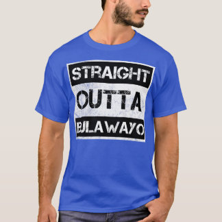 Camiseta Hetero Fora de Bulawayo Zimbábue Inquietação
