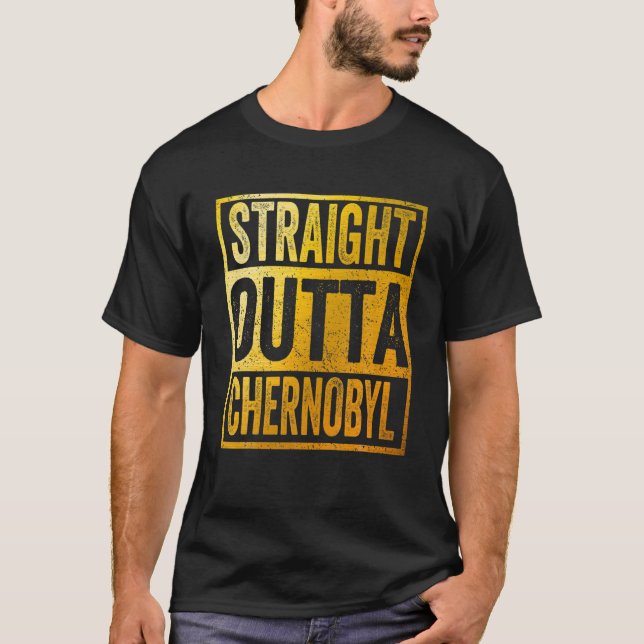 Camiseta Hetero fora de Chernobyl (Frente)