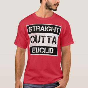 Camiseta Hetero fora de Euclid cidade de Ohio Vintage se af