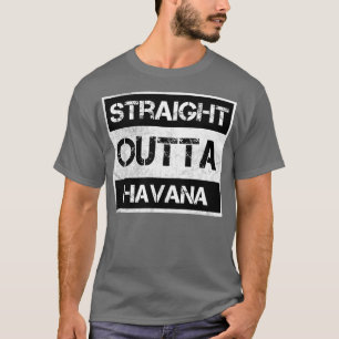 Camiseta Hetero Fora de Havana Cuba Vintage Afetou Souv