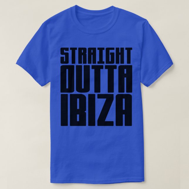 Camiseta Hetero fora de Ibiza (Frente do Design)
