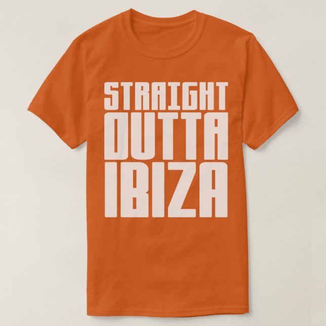 Camiseta Hetero fora de Ibiza 1 (Frente do Design)