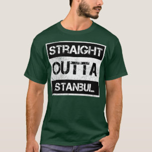Camiseta Hetero Fora de Istambul Turquia Vintage Afetado