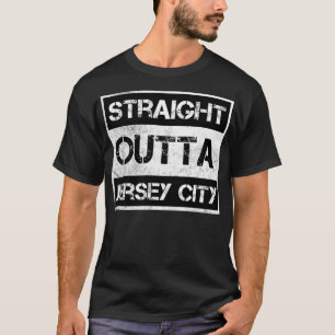 Camiseta Hetero fora de Jersey City New Jersey Vintage Dist