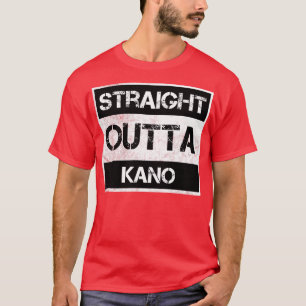 Camiseta Hetero fora de Kano Nigéria Vintage angustiado Sou