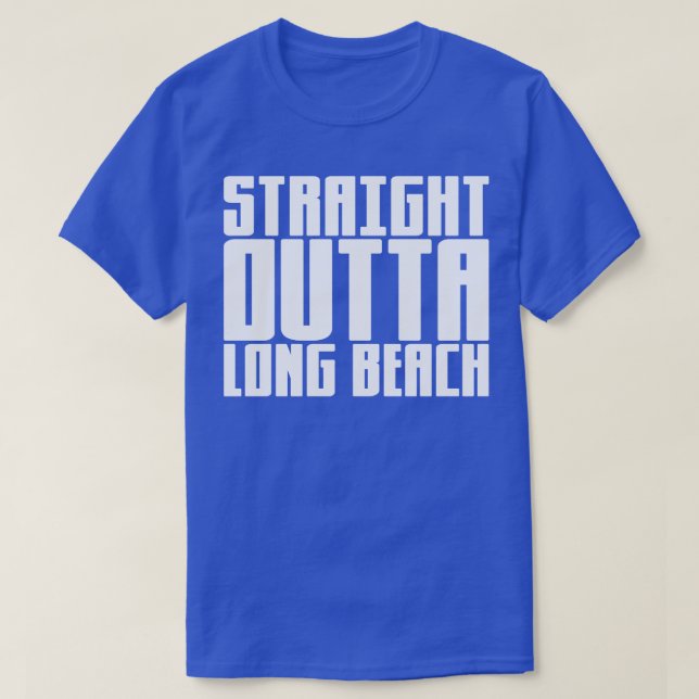 Camiseta Hetero fora de Long Beach (Frente do Design)