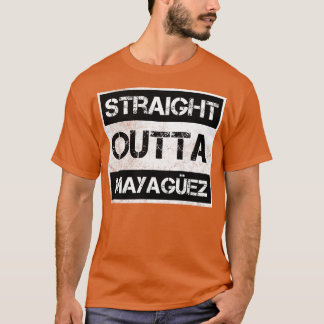 Camiseta Hetero fora de Mayagez Porto Rico Vintage Distres