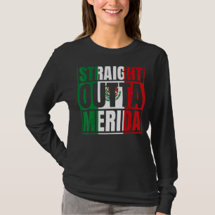 Camiseta Hetero fora de Merida Yucatn México Bandeira Mexic