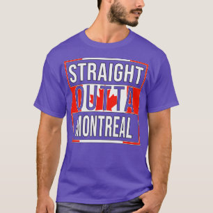Camiseta Hetero fora de Montreal Gift para canadense de Mon