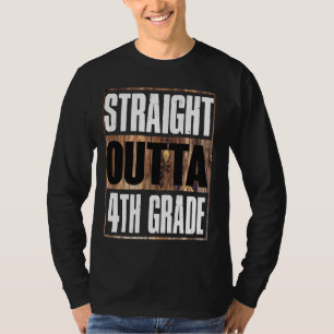 Camiseta Hetero fora do 4.o Grau Base de Madeira Quarto Gra