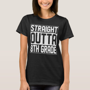 Camiseta Hetero fora do 8º grau Classe de graduação Oitavo