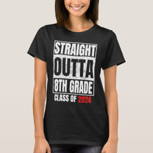 Camiseta Hetero fora do 8º grau Graduação Oitava grau C