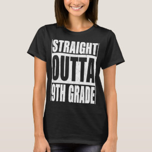 Camiseta Hetero fora do 9º ano Graduação escolar do 9º ano