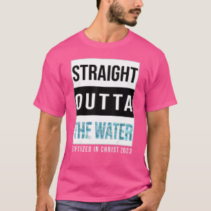 Camiseta Hetero Fora Do Batismo Da Água 2023 Batizado Em