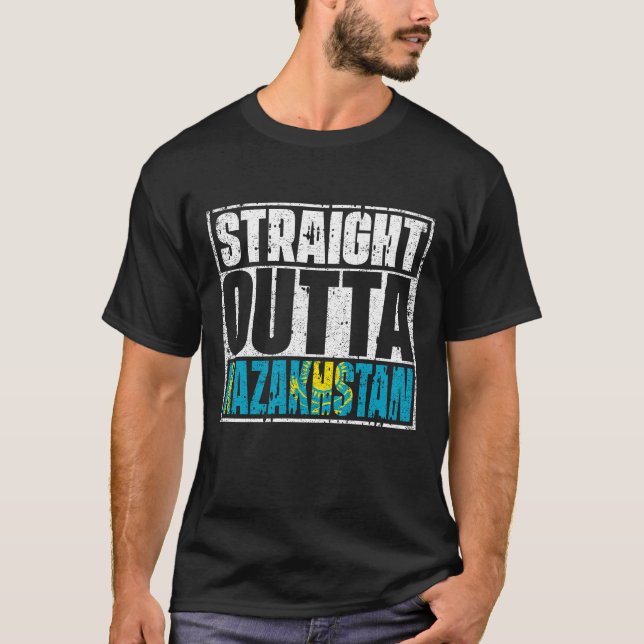 Camiseta Hetero fora do Cazaquistão (Frente)