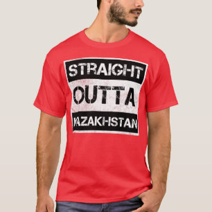 Camiseta Hetero Fora do Cazaquistão Viajante - Dom País Ex