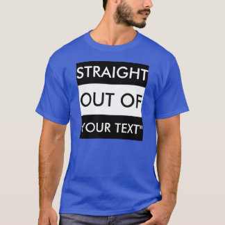 CAMISETA HETERO FORA DO "DO T-SHIRT SEU TEXTO"