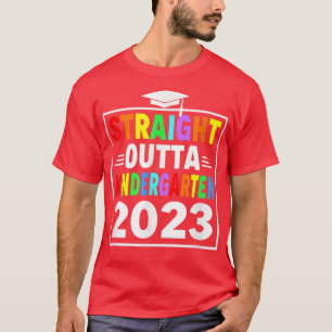 Camiseta Hetero Fora Do Jardim De Infância Classe De Gradua