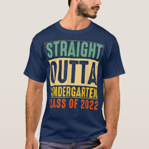 Camiseta Hetero Fora Do Jardim De Infância Classe De Gradua