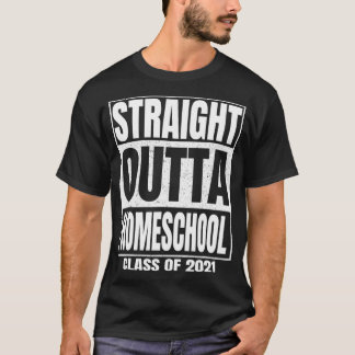 Camiseta Hetero Fora Do Mais velho De Escolas Domésticas Gr