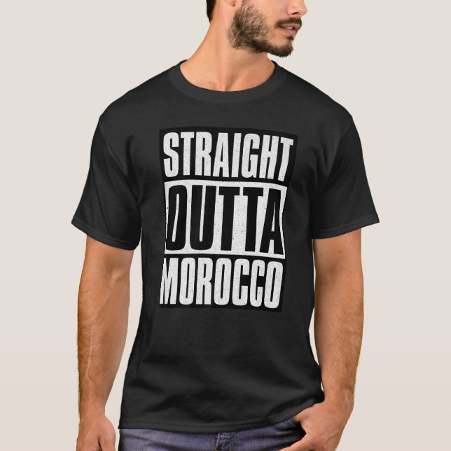 Camiseta Hetero fora do Marrocos Premium (Frente)