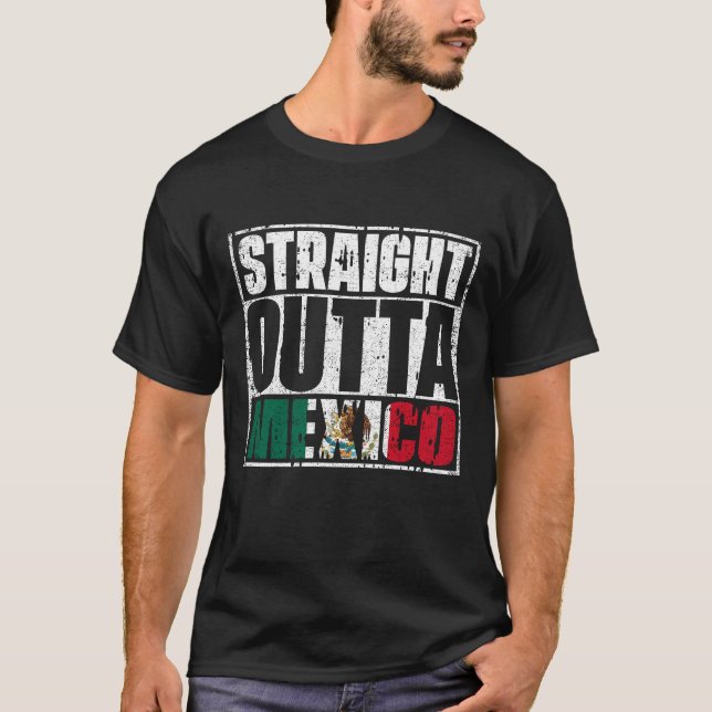 Camiseta Hetero fora do México (Frente)