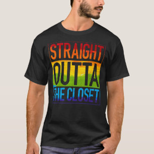 Camiseta Hetero Fora Do Orgulho gay Lgbt Do Armário