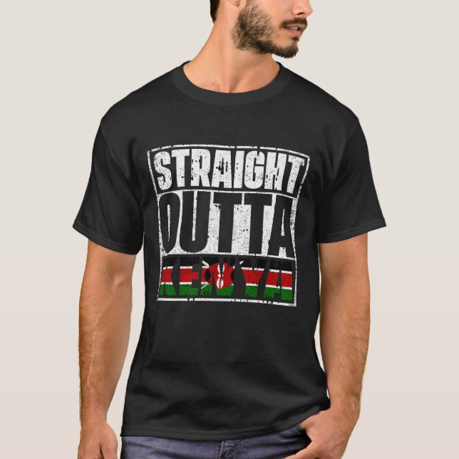 Camiseta Hetero fora do Quênia (Frente)