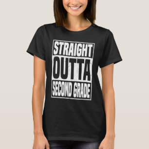 Camiseta Hetero Fora do segundo de Graduação Escolar do Seg