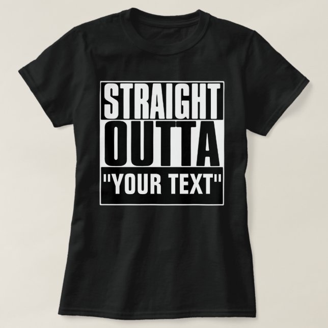 CAMISETA HETERO FORA DO SEU TEXTO (Frente do Design)