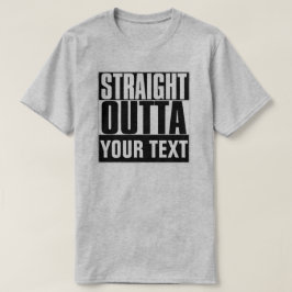 CAMISETA HETERO FORA DO SEU TEXTO T-SHIRT