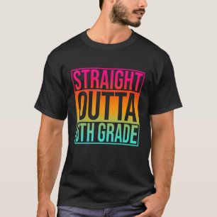 Camiseta Hetero Fora Do Sexto Grau 6 De Volta À Escola