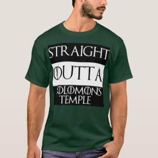 Camiseta Hetero fora do Templo Solomons PHA Mason Masonic
