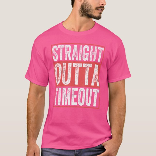 Camiseta Hetero Fora do Tempo Limite Crianças Crianças Infa (Frente)