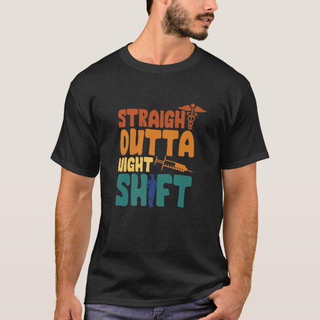 Camiseta Hetero Fora do Turno Noturno Nur (Frente)