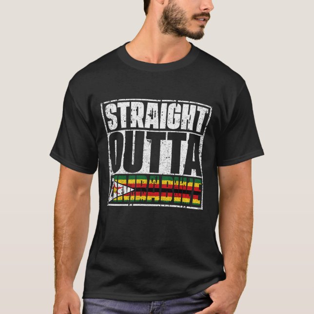 Camiseta Hetero fora do Zimbábue (Frente)