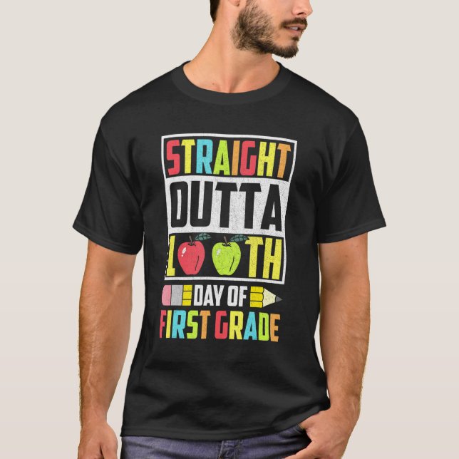 Camiseta Hetero Fora Dos 100 Dias Do Primeiro Grau (Frente)
