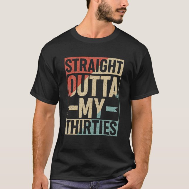 Camiseta Hetero fora dos 30 anos Mulheres de 40 anos Homens (Frente)
