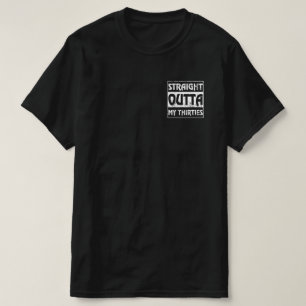 Camiseta Hetero Fora Dos Meus Trinta Anos aniversário de 4