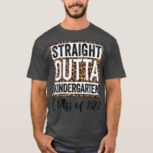 Camiseta Hetero Leopard Fora do Jardim de Infância Formando