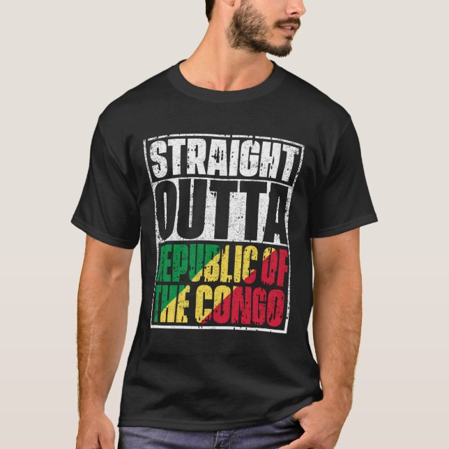 Camiseta Hetero na República do Congo (Frente)