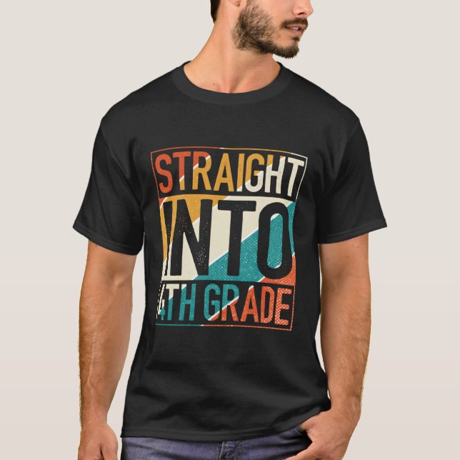 Camiseta Hetero No 4º Grau De Volta À Escola (Frente)