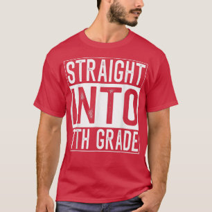 Camiseta Hetero No 7 No Primeiro Dia Da Escola