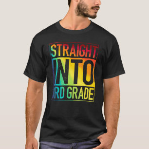 Camiseta Hetero No Arco Arco-Íris De Terceiro Grau Volta T