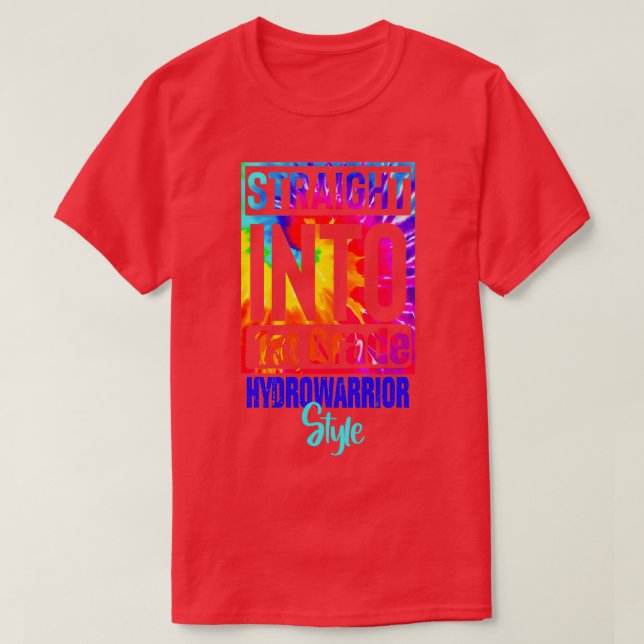 Camiseta Hetero no estilo hidroguerreiro da classe 1rua Vol (Frente do Design)