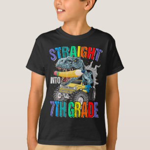 Camiseta Hetero No Monstro Da Série 7 Dinossauro De Caminh