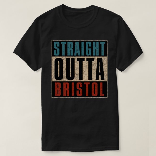 Camiseta Hetero Out Bristol Connecticut CT (Frente do Design)